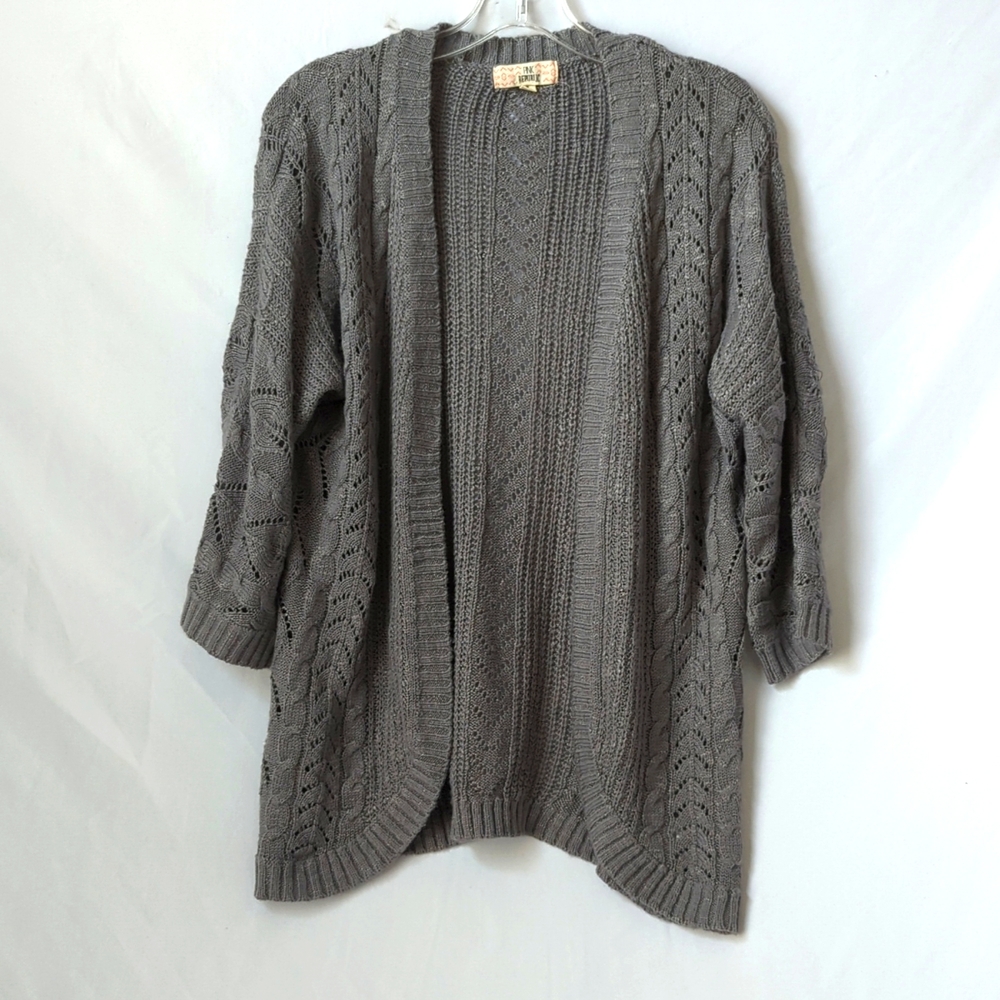 Open Front Cardigan Sweater